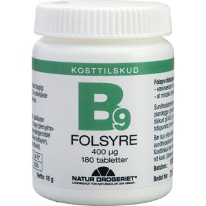 Folsyre Økonomikøb 400 µg