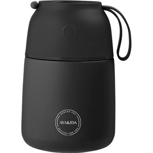 Food'ie 500ml Matte Black 1 Food'ie 500ml Matte Black