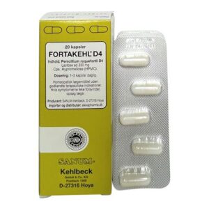 Fortakehl kapsler D4