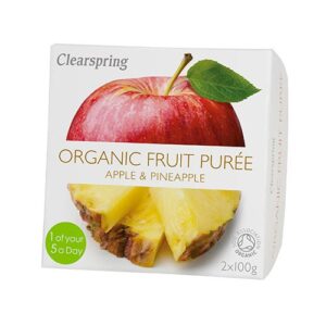 Frugtpuré ananas, æble Ø