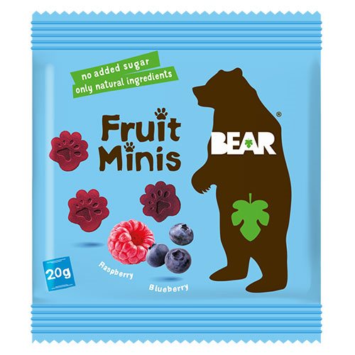 Fruit Minis hindbær & blåbær 1 Fruit Minis hindbær & blåbær