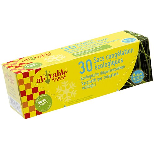 Fryseposer af bioplastik 30 stk 2,5L 1 Fryseposer af bioplastik 30 stk 2,5L