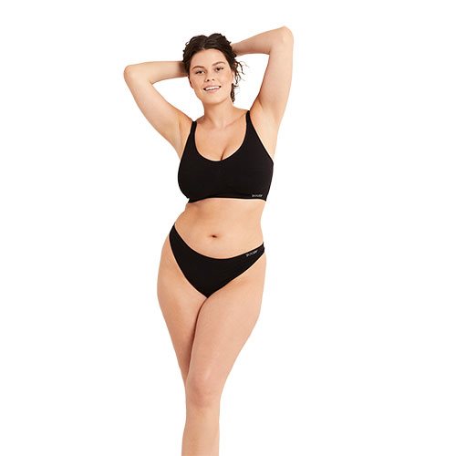 Full Bust Wireless Bra Sort str. L 1 Full Bust Wireless Bra Sort str. L
