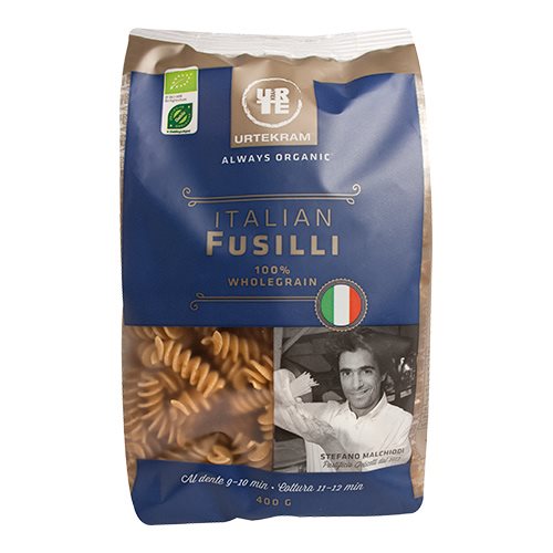 Fusilli fuldkorn (skruer) Ø 1 Fusilli fuldkorn (skruer) Ø