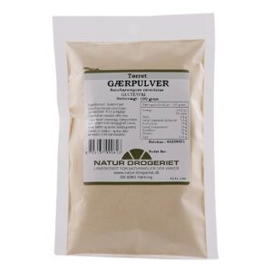 Gærpulver lys tørret
