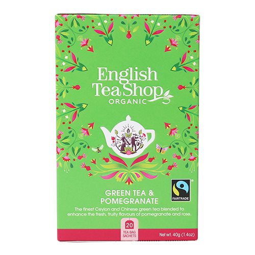 Green Tea & Pomegranate , 20 breve Ø 1 Green Tea & Pomegranate , 20 breve Ø