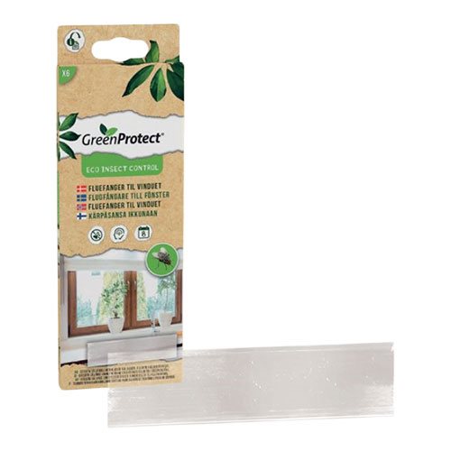 GreenProtect Fluefanger til vinduet 6 stk 1 GreenProtect Fluefanger til vinduet 6 stk