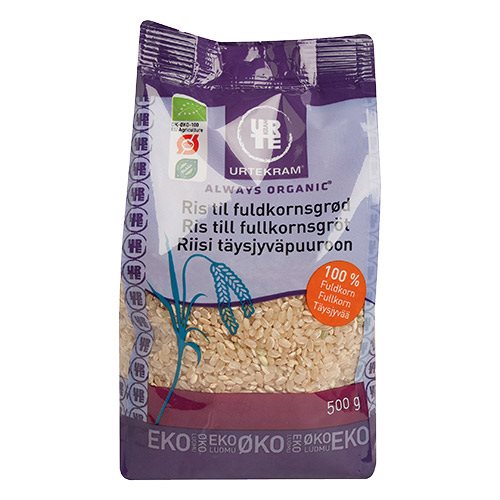 Grødris fuldkorn Ø 1 Grødris fuldkorn Ø