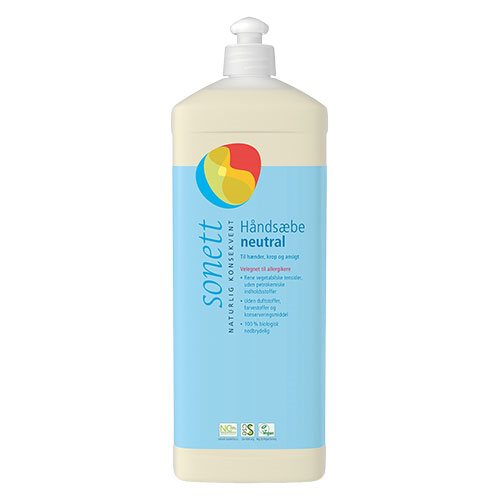 Håndsæbe fl. neutral Sonett 1 Håndsæbe fl. neutral Sonett