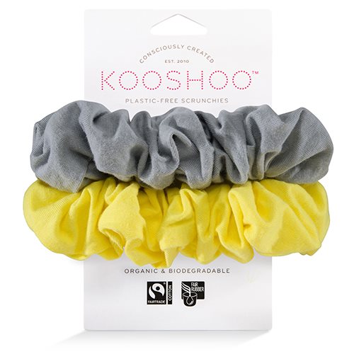 Hår scrunchie Sunrise plastikfri 2 stk 1 Hår scrunchie Sunrise plastikfri 2 stk