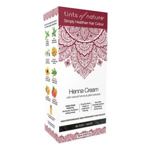 Hårfarve Henna Creme Black