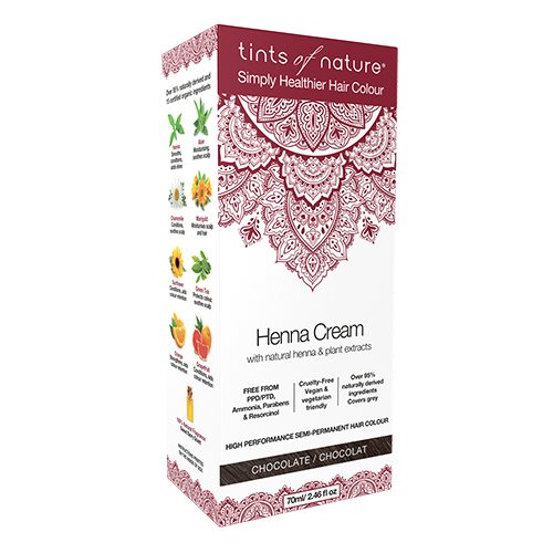 Hårfarve Henna Creme Chocolate 1 Hårfarve Henna Creme Chocolate