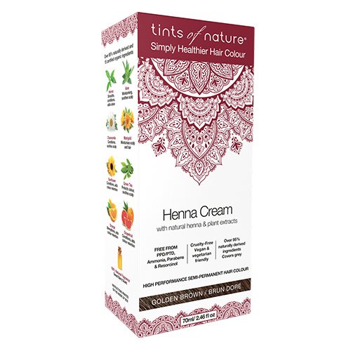 Hårfarve Henna Creme Golden 1 Hårfarve Henna Creme Golden
