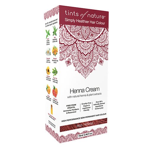 Hårfarve Henna Creme Red 1 Hårfarve Henna Creme Red