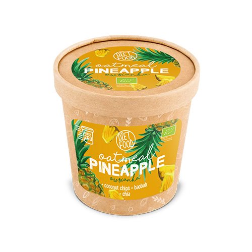 Havregrød ananas craft cube Ø 1 Havregrød ananas craft cube Ø