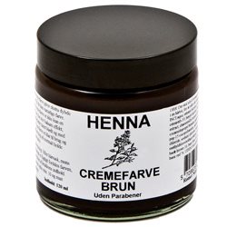Henna cremefarve brun