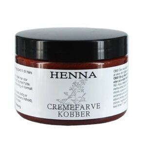 Henna cremefarve kobber