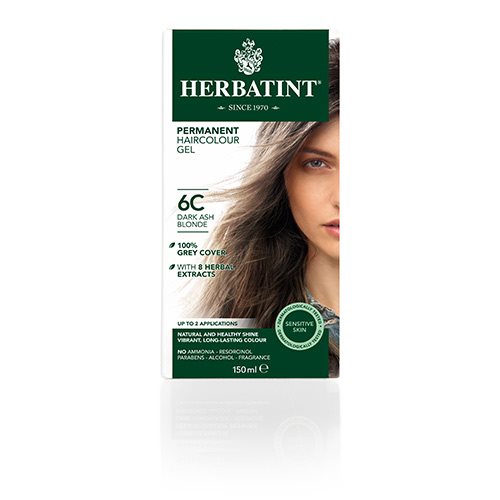Herbatint 6C hårfarve Dark Ash 1 Herbatint 6C hårfarve Dark Ash