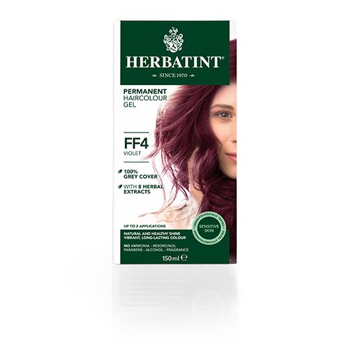 Herbatint FF 4 hårfarve Violet 1 Herbatint FF 4 hårfarve Violet
