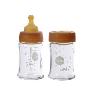Hevea Baby Glas sutteflaske 2-pak - 150ml