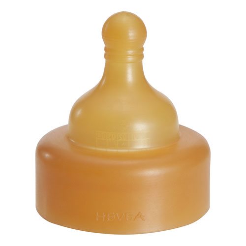 Hevea Naturgummi Suttedel Wide neck Slow flow 1 Hevea Naturgummi Suttedel Wide neck Slow flow