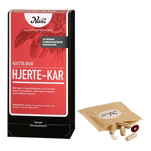 Hjerte-kar helsepakke Nani 1 Hjerte-kar helsepakke Nani