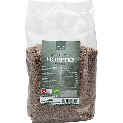 Hørfrø hele Ø 1 Hørfrø hele Ø