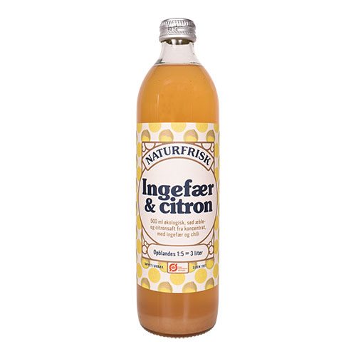 Ingefær & Citron saft Ø 1 Ingefær & Citron saft Ø