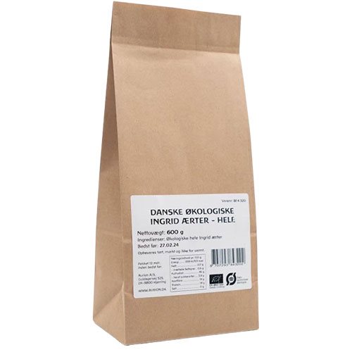 Ingrid-ærter Hele, 600g Ø 1 Ingrid-ærter Hele, 600g Ø