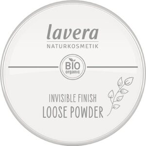 Invisible finish loose powder