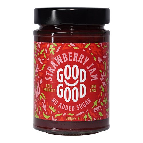 Jordbærmarmelade m. Stevia 1 Jordbærmarmelade m. Stevia