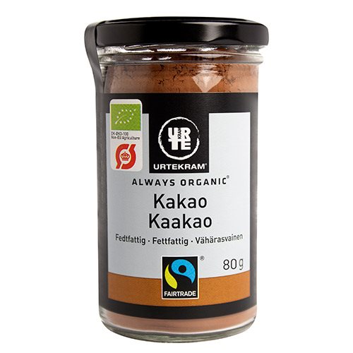 Kakao fedtfattig Ø 1 Kakao fedtfattig Ø