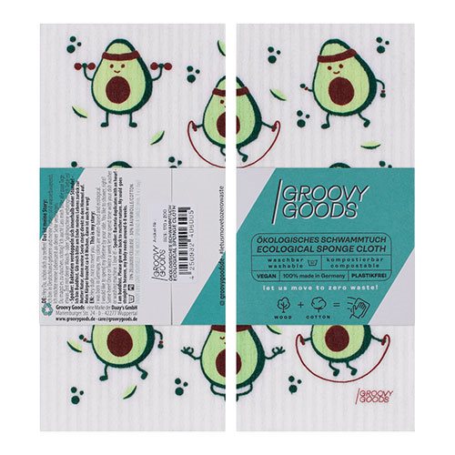 Karklud u. plastik m. avocado 1 Karklud u. plastik m. avocado