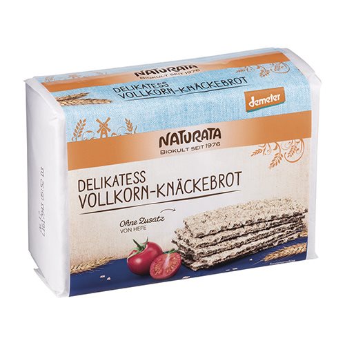 Knækbrød fuldkorn Ø Demeter 1 Knækbrød fuldkorn Ø Demeter
