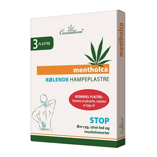 Kølende Hampeplastre 3 stk 10x14 cm Mentholca 1 Kølende Hampeplastre 3 stk 10x14 cm Mentholca