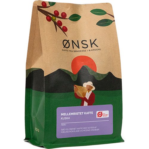 Kuska - Mellemristet kaffe Ø 1 Kuska - Mellemristet kaffe Ø
