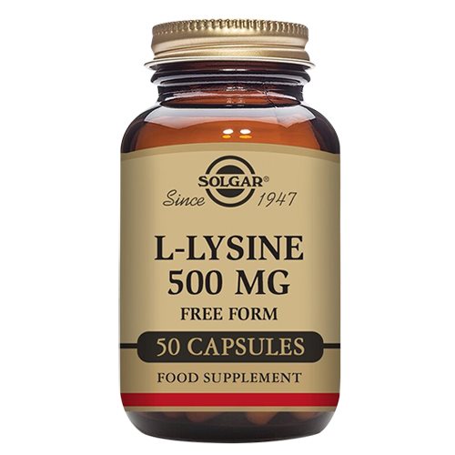 L-Lysin aminosyre 500 mg 1 L-Lysin aminosyre 500 mg