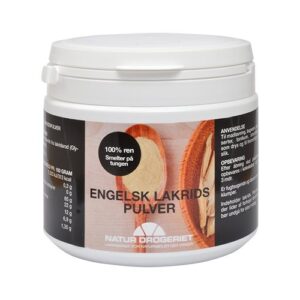 Lakridspulver engelsk