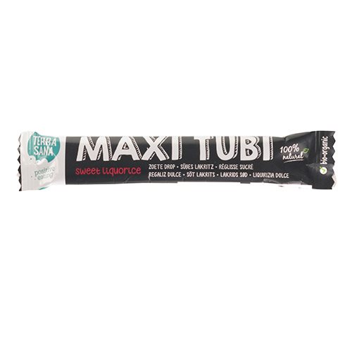 Lakridsstang maxi tubi sød Ø 1 Lakridsstang maxi tubi sød Ø