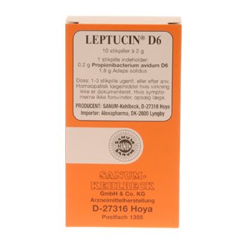Leptucin D6 stikpiller 10 stk 1 Leptucin D6 stikpiller 10 stk