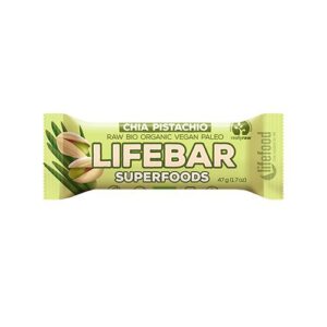 LifeBar Chia Pistacienød RAW Ø