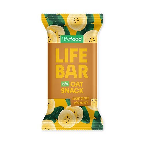 Lifebar Havre Snack Banana Dream Ø 1 Lifebar Havre Snack Banana Dream Ø