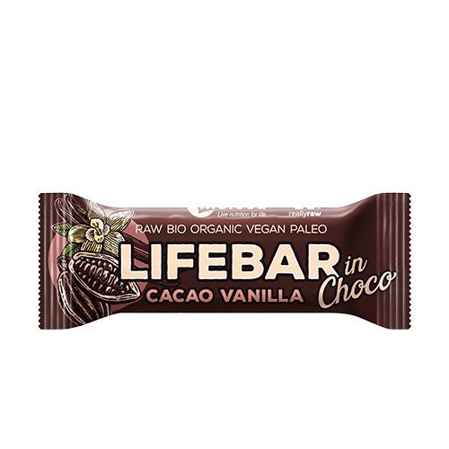 LifeBar InChoco Cacao Vanilla RAW Ø 1 LifeBar InChoco Cacao Vanilla RAW Ø
