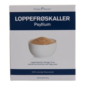 Loppefrøskaller Psyllium Fitness Pharma