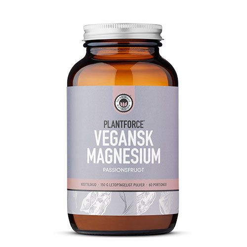 Magnesium Vegansk - Passionsfrugt Plantforce 1 Magnesium Vegansk - Passionsfrugt Plantforce