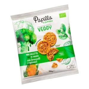 Majs kiks med broccoli og spinat Ø
