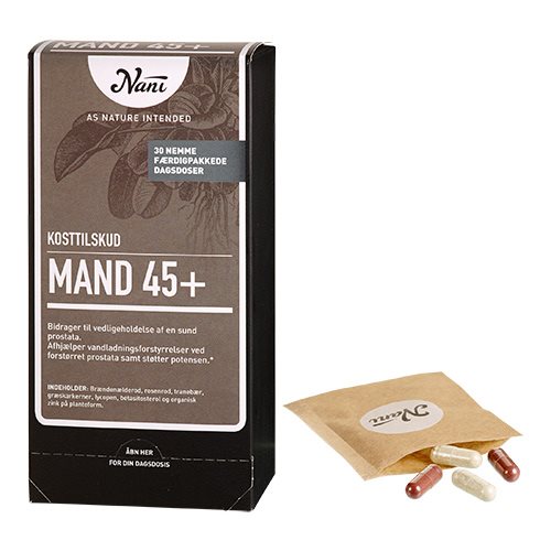 Mand 45+ helsepakke Nani 1 Mand 45+ helsepakke Nani