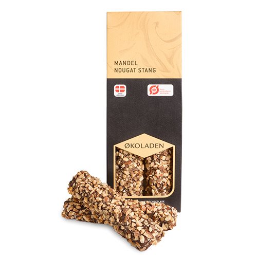 Mandel nougat stang Ø 1 Mandel nougat stang Ø