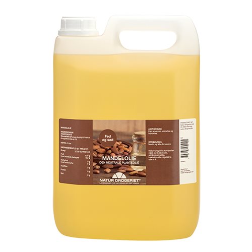 Mandelolie fed sød, 5 liter 1 Mandelolie fed sød, 5 liter