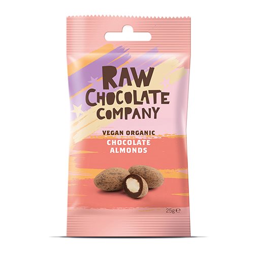 Mandler m. rå chokolade Ø 1 Mandler m. rå chokolade Ø